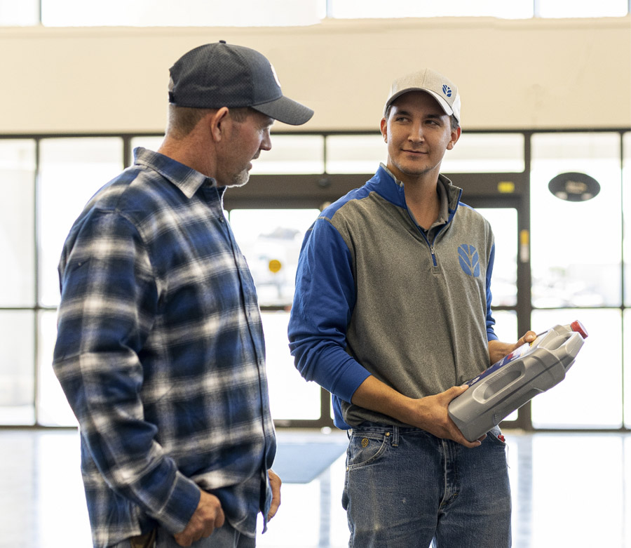 New Holland Dealership Parts Counter