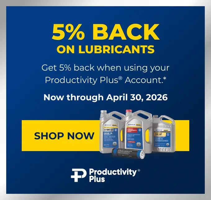 5% Back on OEM Lubricants