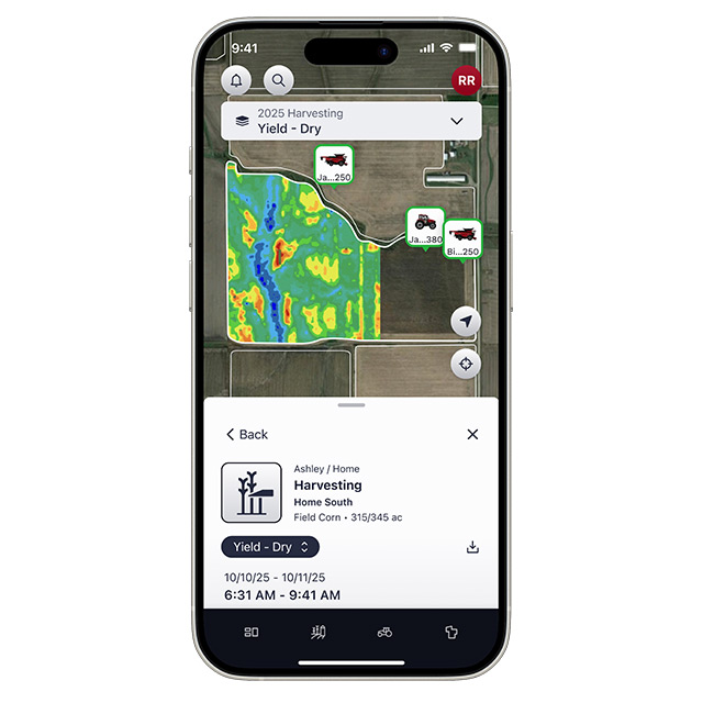 Case IH FieldOps™ Mobile Device