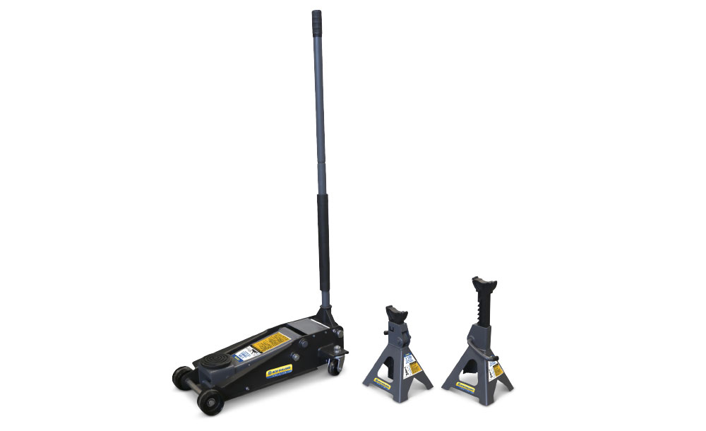 New Holland Hydeaulic Floor Jack & Jack Stands Combo Kit