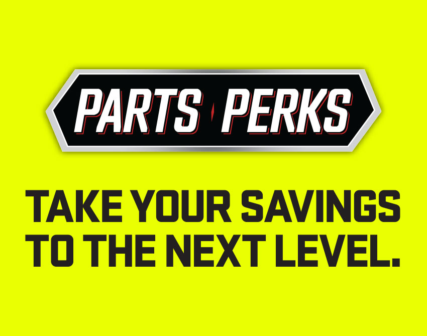Parts Perks | Take your savings to the next level.