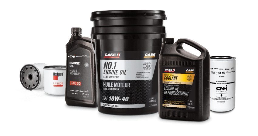 CASE No.1 Engine Oil, Coolants and Filters