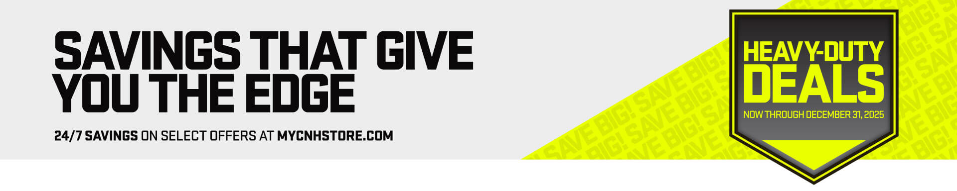 Savings That Give You the Edge