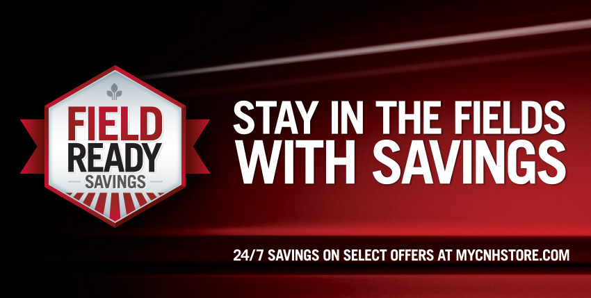 Stay in the fields with savings