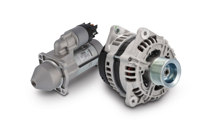 Reman alternators and starters