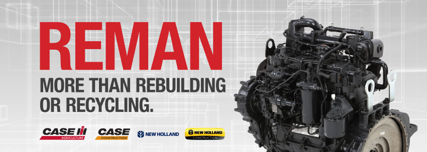 CNH Industrial REMAN. More than rebuilding or recycling