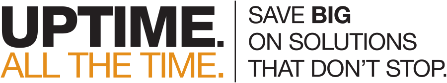 Uptime. All the time. Save big on solutions that don't stop. Uptime. All the time. Save big on solutions that don't stop.