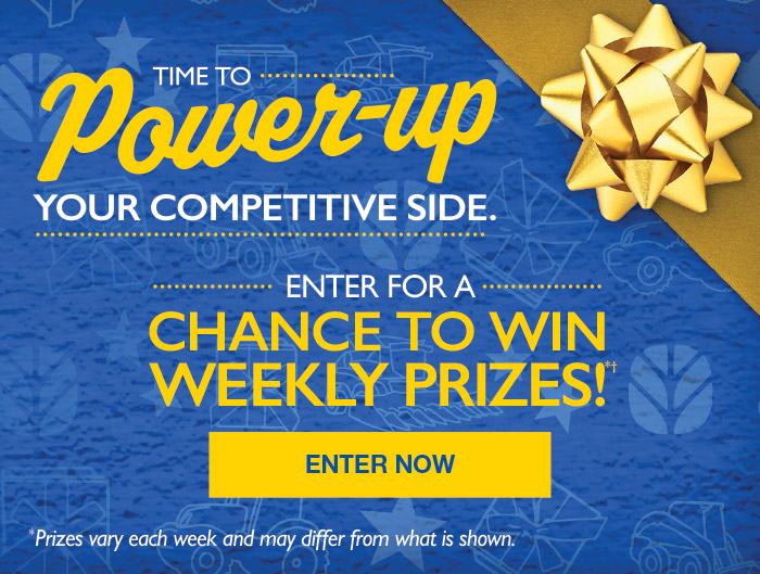 How do you Holiday? Show us how you power up the holidays for a chance to win weekly prizes! Enter Now New Holland Holiday Sweepstakes Banner